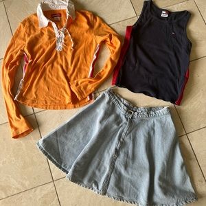 Vintage y2k Bundle Tommy Hilfiger, American Apparel, Union Bay